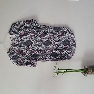 Mandala print blouse, Size S, H&M